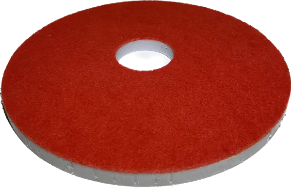 Melamine std. pad grey/red 16" (406mm) 