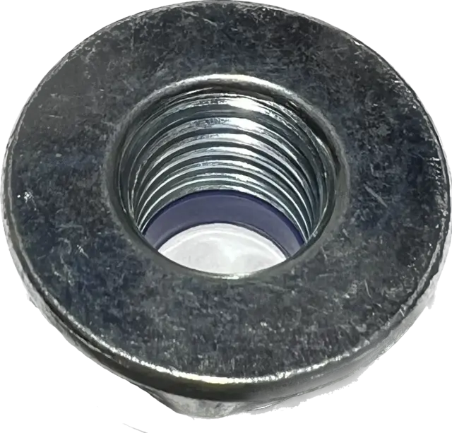 Flensmutter for M16, h=20mm m. lås 14010586 