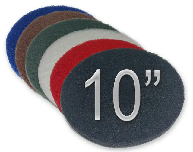 10" Standard pads (254mm) 